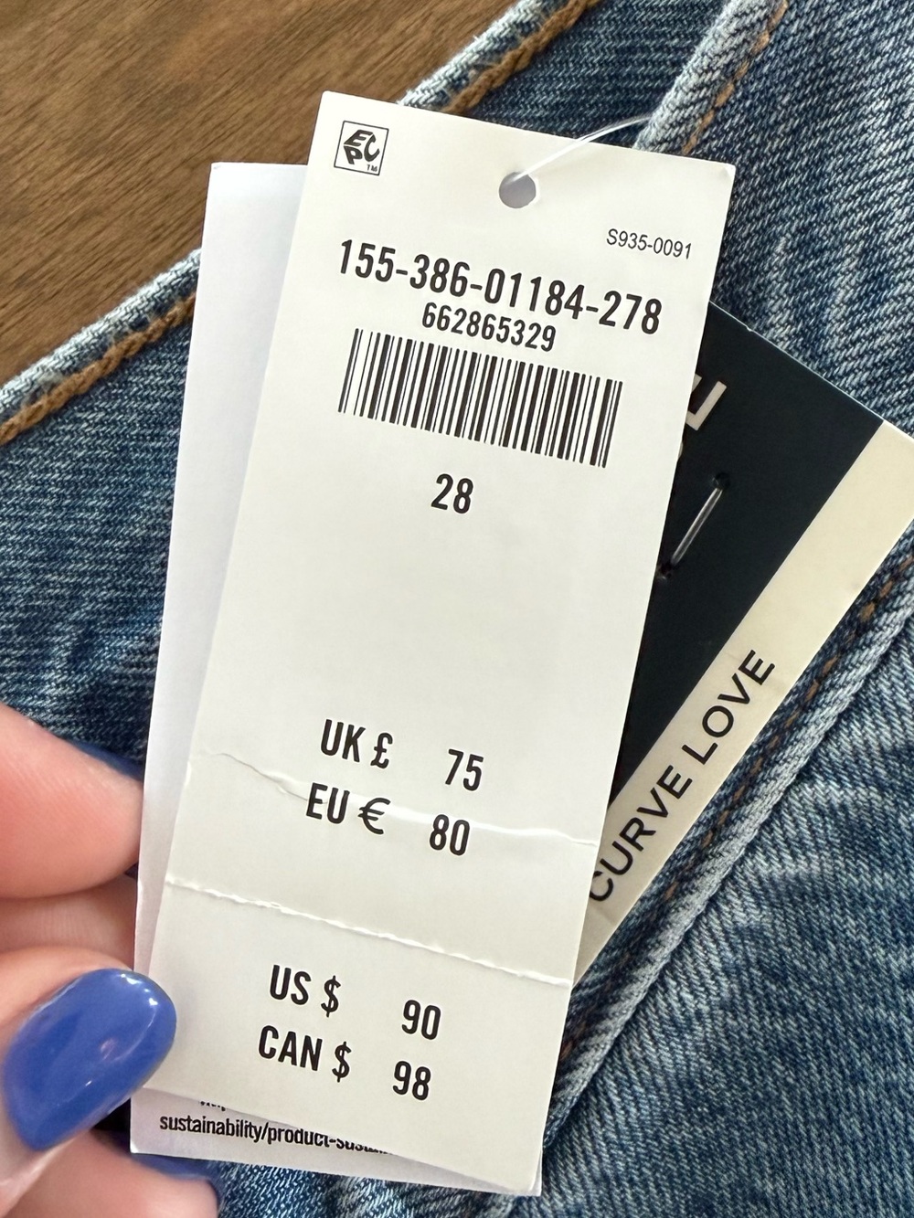 Abercrombie & Fitch “The Ultra Loose” Curve Love Jean - Picture 6 of 6